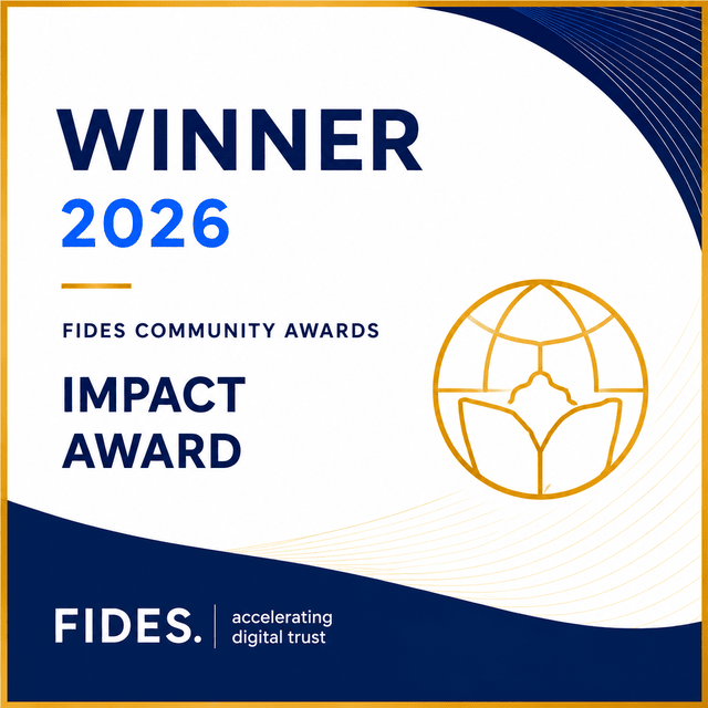 FIDES Community Awards 2026 winner badge: Impact Award
